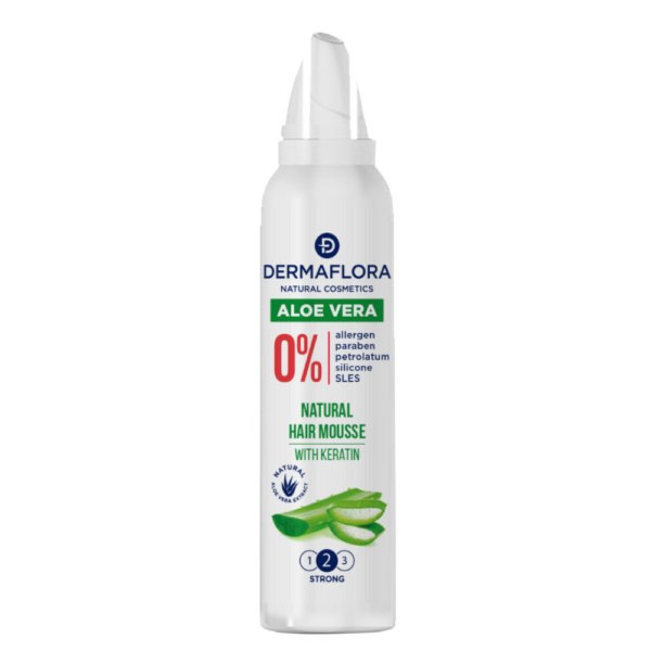 Dermaflora Hair Mousse with Aloe Vera